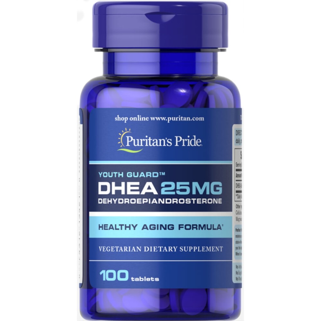قرص دهیدروپیاندروسترون DHEA پوریتان پراید ۲۵ میلیگرم