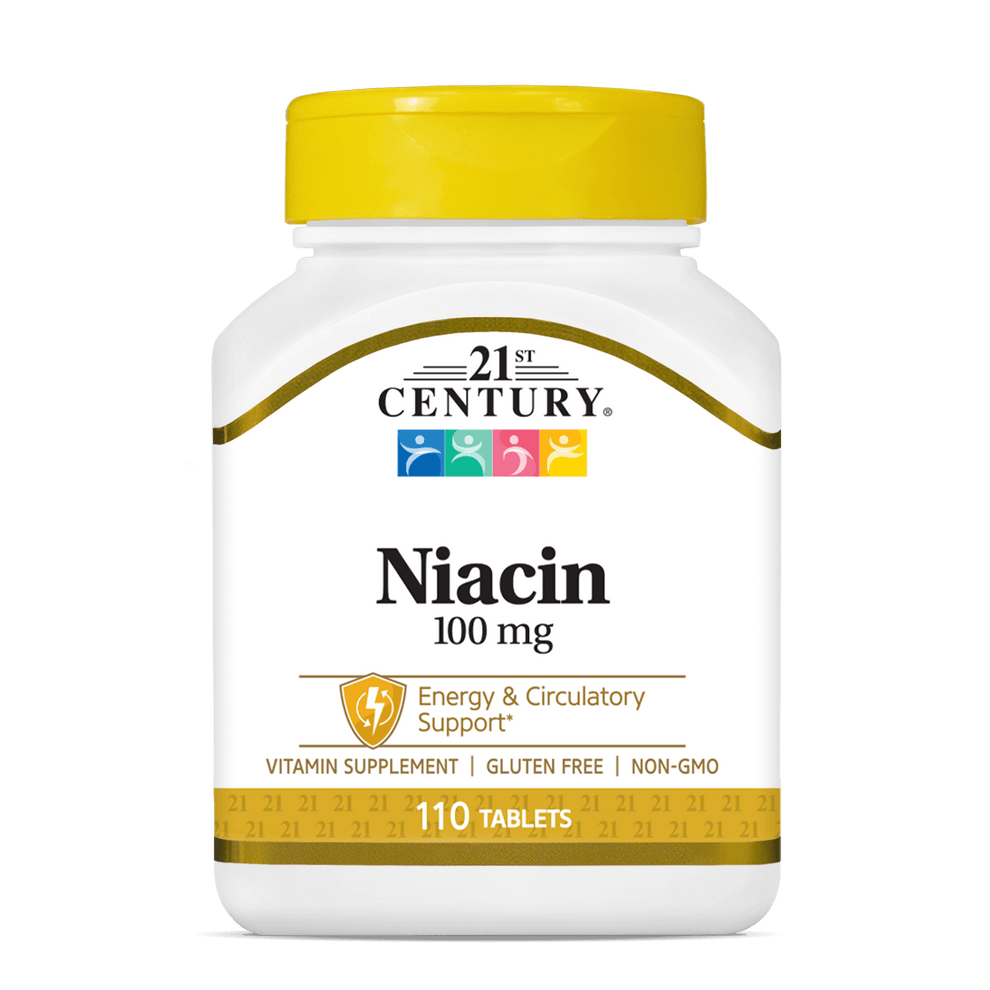 قرص ویتامین نیاسین 100 میلی گرم قرن 21